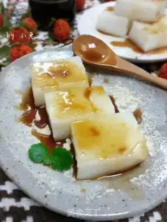 Make Milk cakes with black sugar step 6