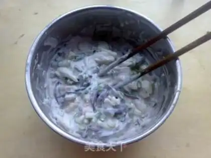 Make Arctic shrimp groceries step 4