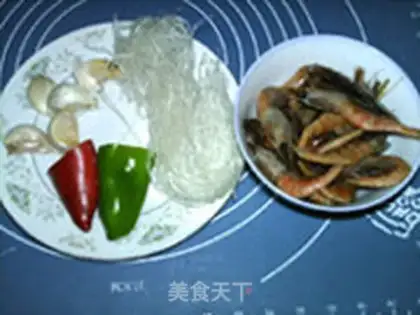 Make Garlic fans steaming arctic shrimp step 0