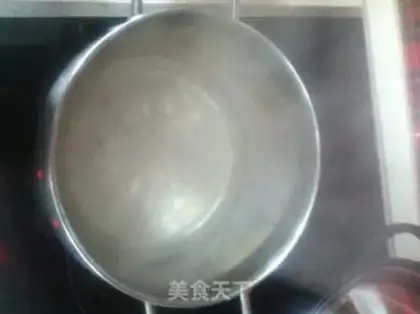 Make Pumpkin congee + seaweed step 2