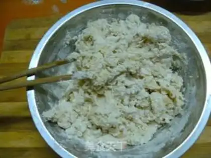 Make oatmeal bean bag step 2
