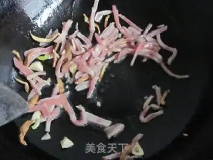 Make The apricot sprouts step 3