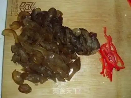 Make Pistol of mushrooms step 1