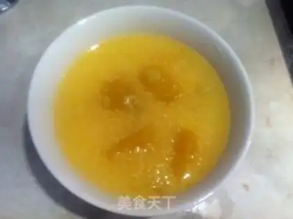 Make Pumpkin congee + seaweed step 6