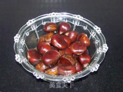 Make Tea and chestnut step 0