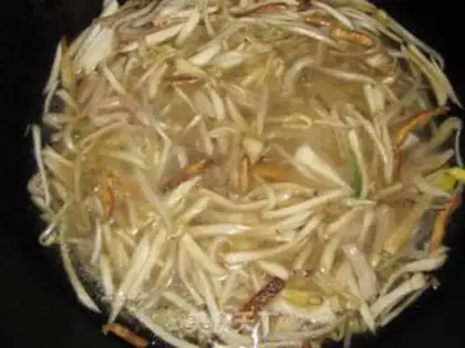 Make The apricot sprouts step 5