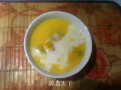 Make Pumpkin congee + seaweed step 7