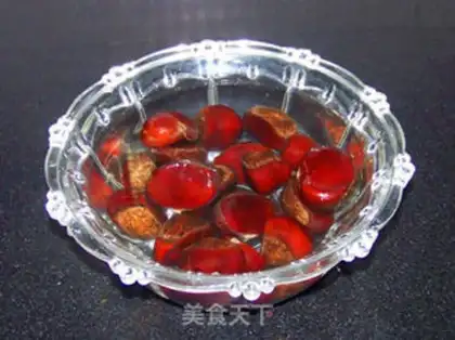 Make Tea and chestnut step 2