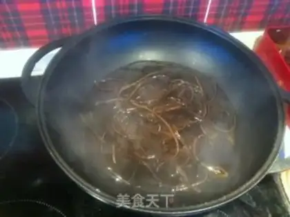 Make Pumpkin congee + seaweed step 9