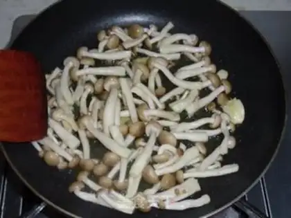 Make Pistol of mushrooms step 5