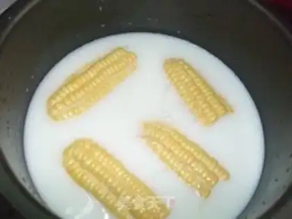 Make Butter fruit corn step 1