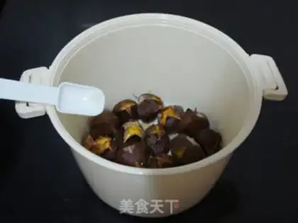 Make Tea and chestnut step 8