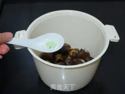 Make Tea and chestnut step 9