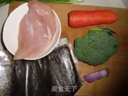 Make Like chicken rolls step 0