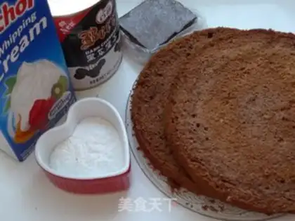 Make Black forest cake step 12
