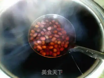 Make Red bean papaya date soup step 4