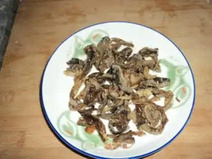 Make Blow mushrooms step 11