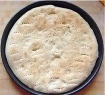 Make Red bean pizza step 2