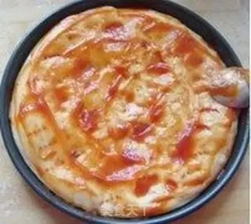 Make Red bean pizza step 3