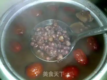 Make Red bean papaya date soup step 8