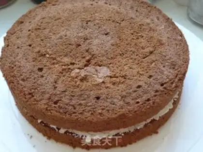 Make Black forest cake step 17