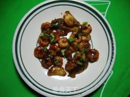 Make Fried Arctic shrimp step 7