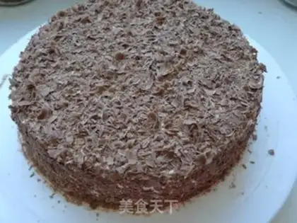 Make Black forest cake step 22