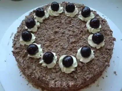 Make Black forest cake step 23