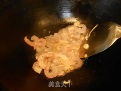 Make Shrimp cream pasta step 2