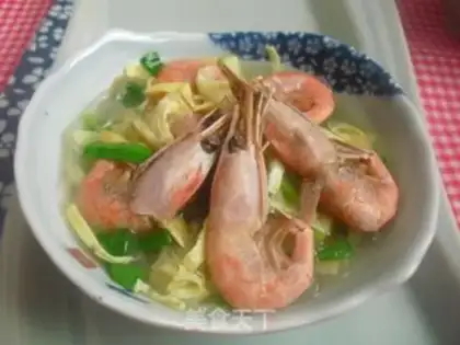 Make Arctic shrimp powder soup step 8
