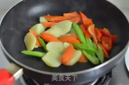 Make A very simple version of black pepper steak step 6