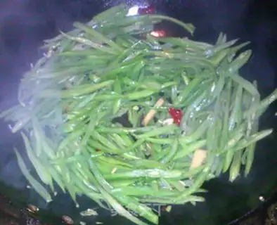 Make Spicy garlic for beans step 5