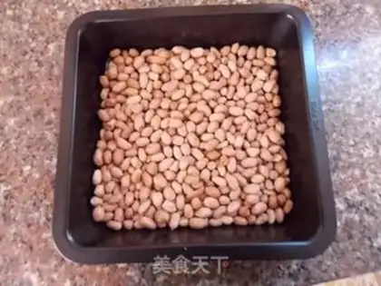 Make Black sesame peanut sugar step 1