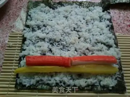 Make Sushi step 1