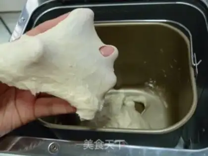Make Panda bread step 3