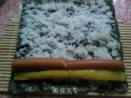 Make Sushi step 2