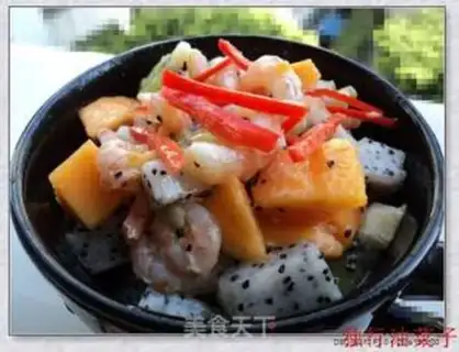Make Jelly shrimp salad step 9