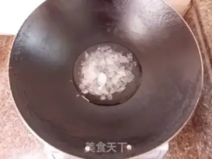 Make Black sesame peanut sugar step 5