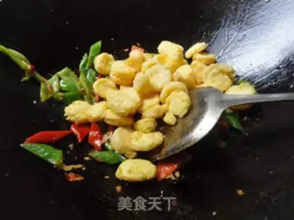 Make Twin pepper tofu step 10