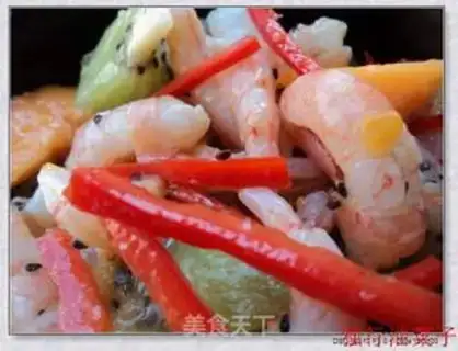 Make Jelly shrimp salad step 11