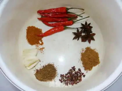 Make Spicy string step 0