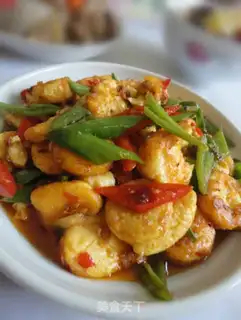 Make Twin pepper tofu step 14
