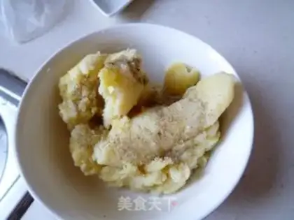 Make Potato mashed for pizza step 1