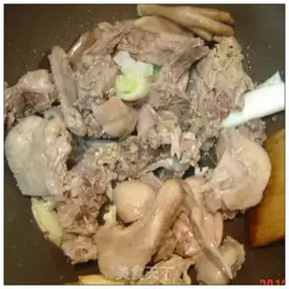 Make Old radish duck pot step 4