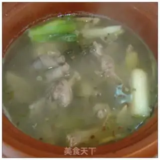 Make Old radish duck pot step 5