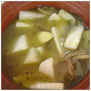 Make Old radish duck pot step 7