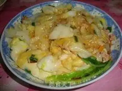 Make Green and egg intestinal powder step 0