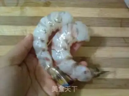 Make Quid shrimp chops step 2