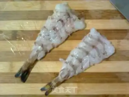 Make Quid shrimp chops step 3