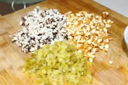 Make Three fresh bean skin step 0